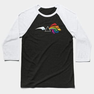 Betta Fish Series - Dark Side Of the Bowl Baseball T-Shirt